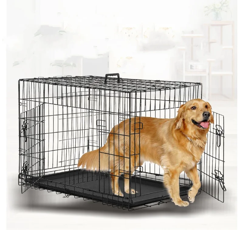 - Rabbit grass rack to prevent waste food boxCat Labrador Folding Wire For Large Pet Cage - Rabbit grass rack to prevent waste food boxCat Labrador Folding Wire For Large Pet Cage