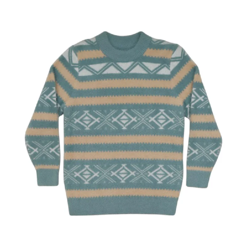 ---BOYS L/S ROUND NECK SWEATER MW-22 9-10 YEAR CHI TN-WH032
