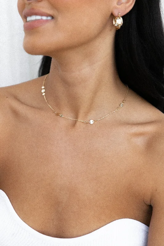 - Automatic temperature adjustment cat bedGlimmer Dainty Necklace - Gold