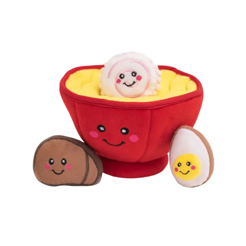 - Pet toy DIY tutorialsZippyPaws Burrow Ramen Bowl Dog Toy