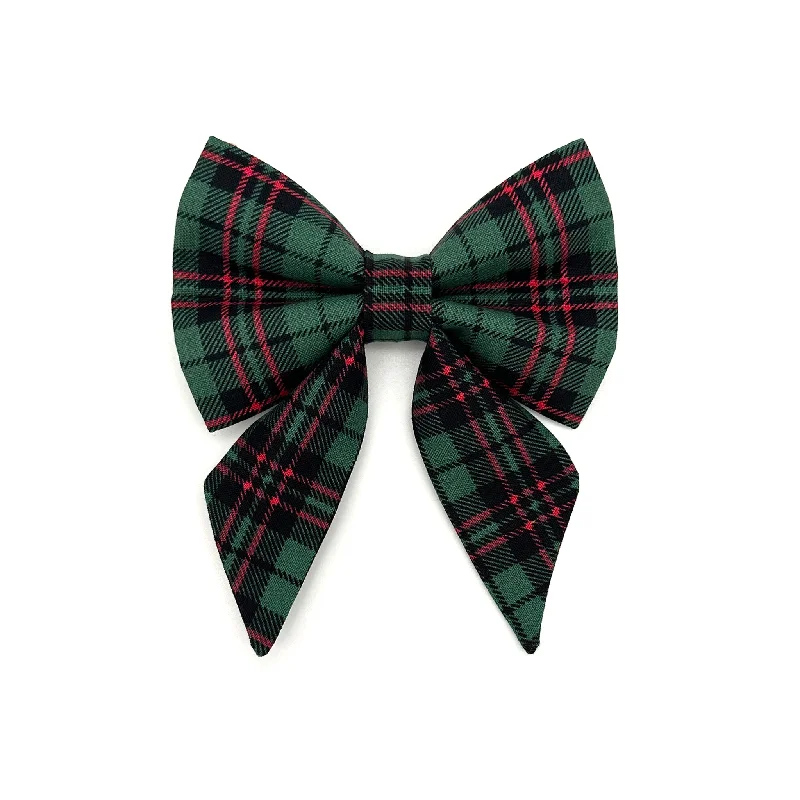  -Anti-scratch scratching board AND cat bed in oneGreen Tartan Sailor Dog Bow