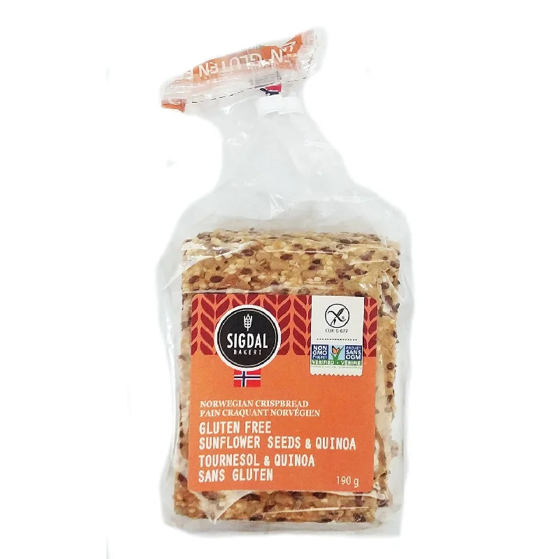 - Pet vitamin complex nutrition tabletsSigdal Bakeri GF Sunflower Seeds & Quinoa Crispbread - 190g