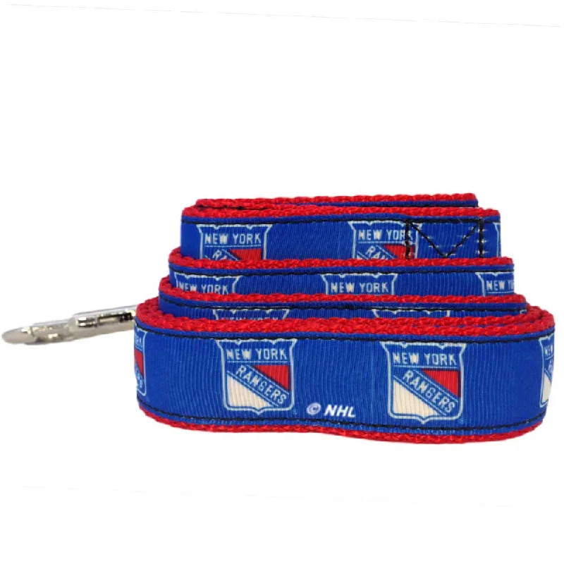  . **Dog chest harness is anti-breakaway**New York Rangers Premium Dog Leash