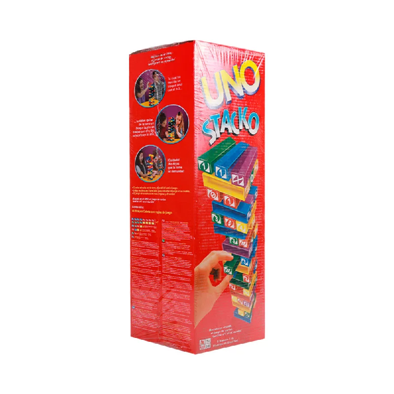 - Air box TSA certified check-in0149-2 UNO STACKO GAME A.I