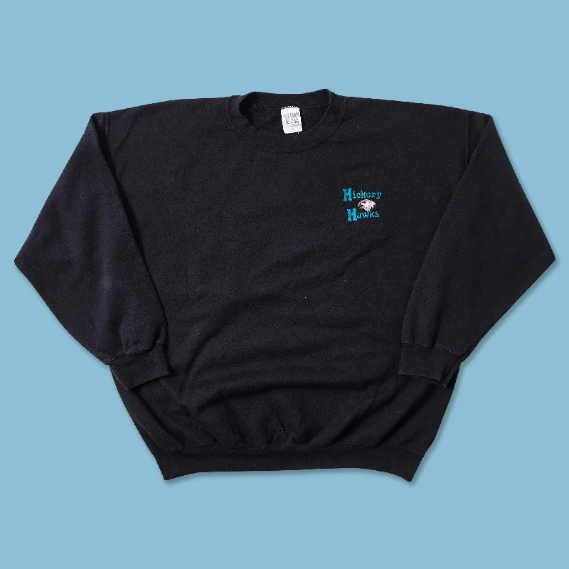 ---Vintage Hickory Hawks Sweater XLarge