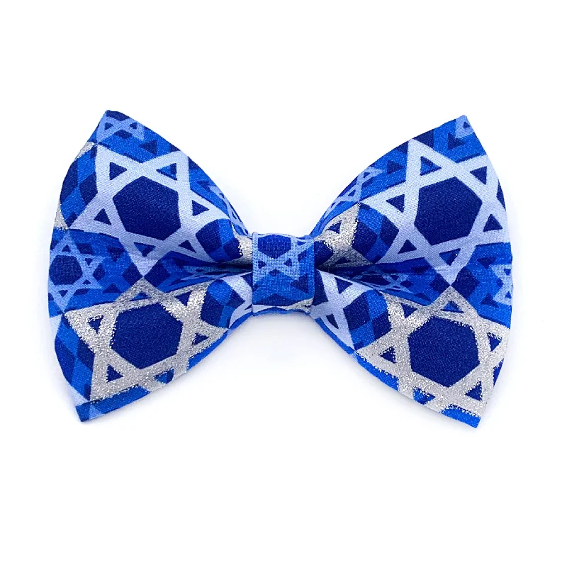 - Cat anti-jump window safety netStar of David Glitter Dog Bow Tie