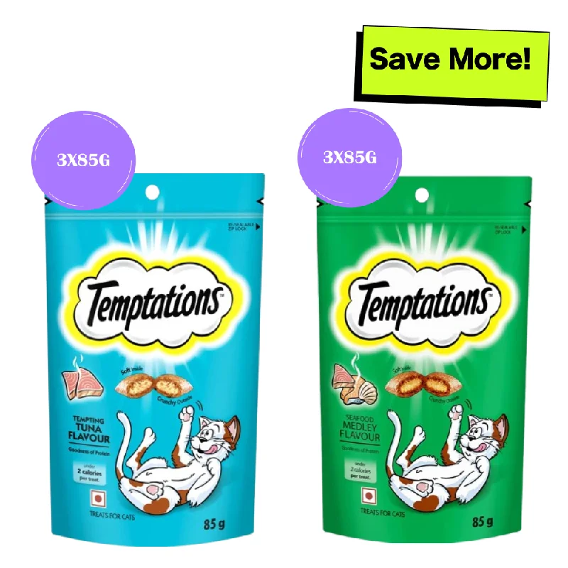 - Climbing pet constant temperature heating padTemptations Tempting Tuna and Savoury Salmon Flavor Cat Treats Combo