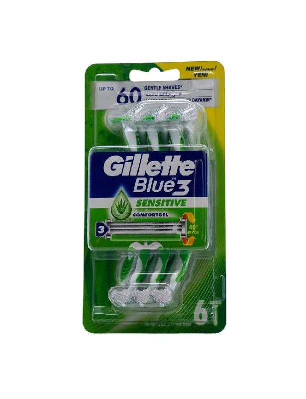- Pet tear stain cleaning wipesGILLETTE Blue 3 Sensitive Pouch