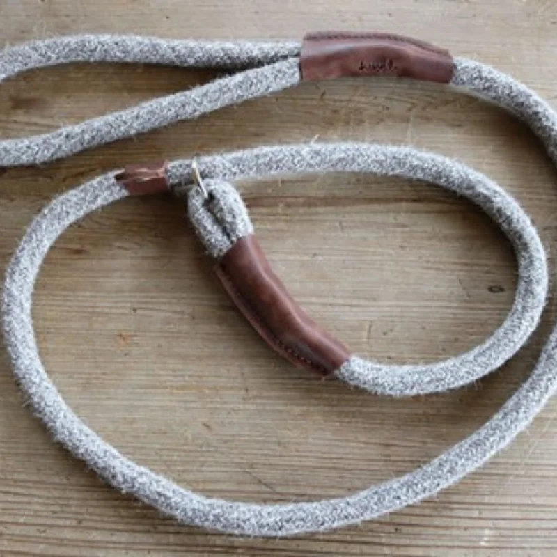  -Non-contact cat thermometerGrey Tweed 100% British Wool Dog Slip Lead
