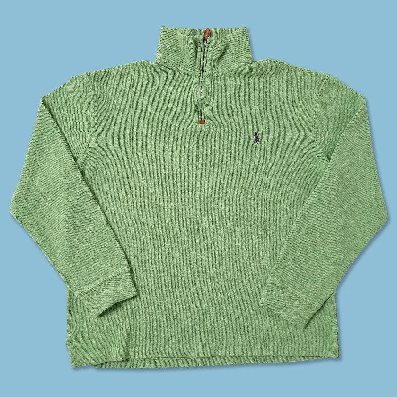- Dog heart rate monitoring collarVintage Polo Ralph Lauren Q-Zip Sweater Medium