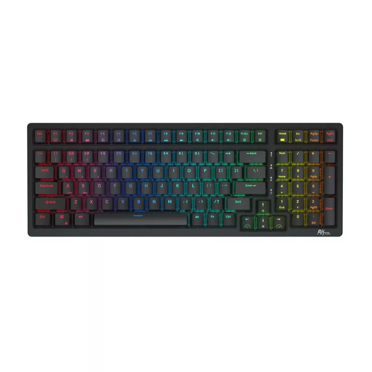- Foldable and portable cat bagRoyal Kludge RK98 98-Key RGB Tri-Mode Mechanical Gaming Keyboard (Linear)[Black Case]
