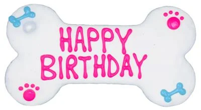 Classification by function or use:Large Birthday Bone Treat Box in 2 Colors