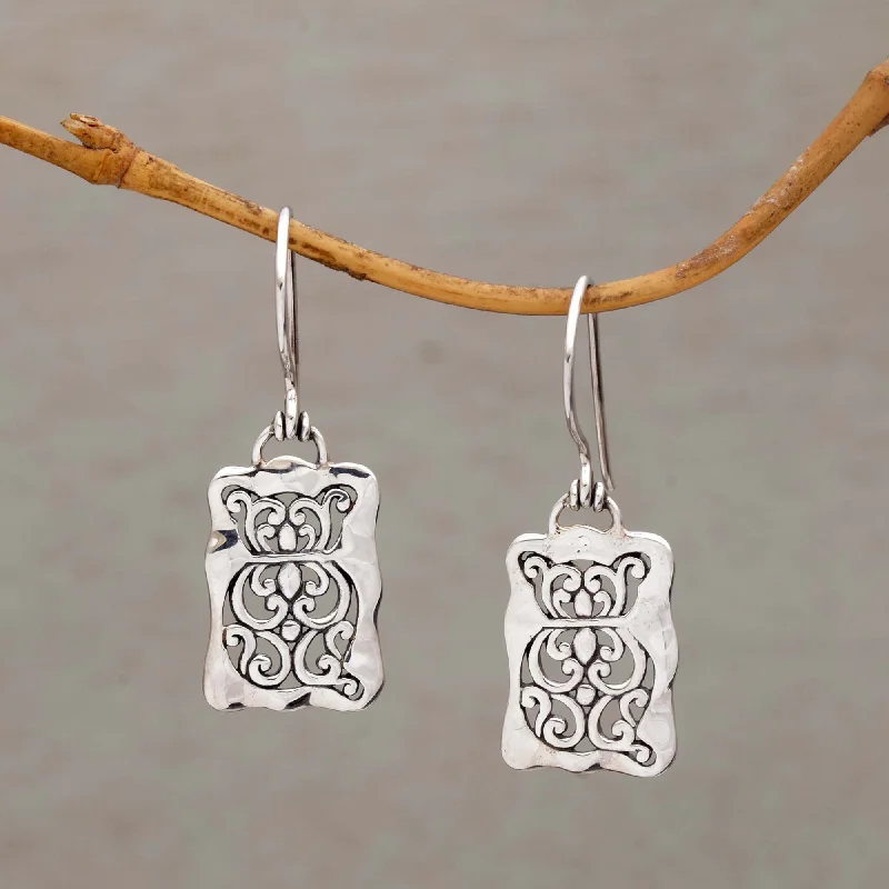 - Dog disposable foam shower gelCat Swirls Cat Motif Sterling Silver Dangle Earrings from Bali