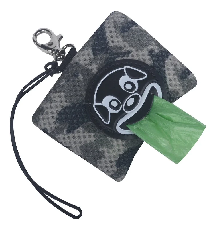 - Pet monitor with cameraTre Ponti Smiley Grey Camo Mesh Poo Bag Dispenser