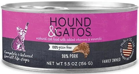    - Hill's Science Diet cat food price  Hound & Gatos Grain Free 98% Pork for Cat
