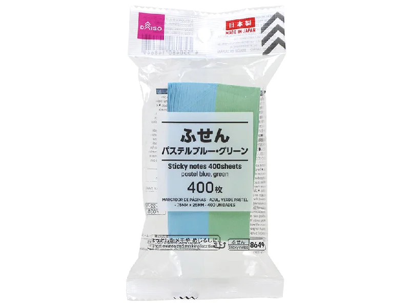 - Organic cotton dog bibsSticky notes pastel blue green 2.95in x 0.98in 400sheets