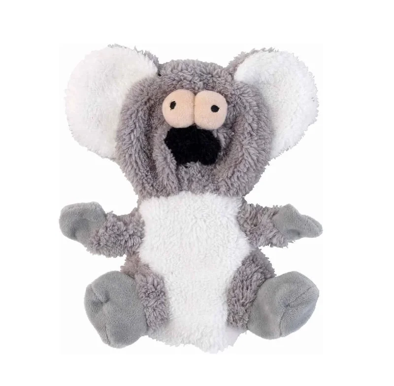 - Foldable and portable cat bagFuzzYard Flat Out Kana the Koala Plush Dog Toy