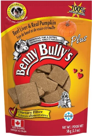 - Food for picky dogsBenny Bullys® Liver Plus™ - Dog Treats Beef Liver Plus Pumpkin