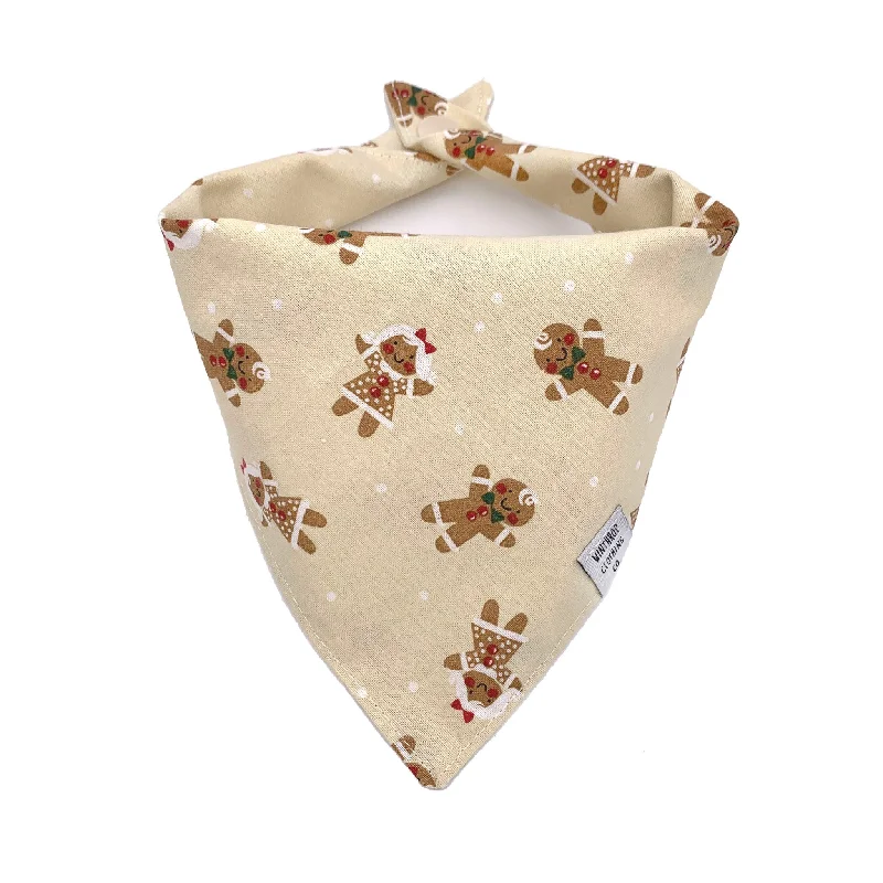 - Pet monitor with cameraGingerbread Dog Bandana