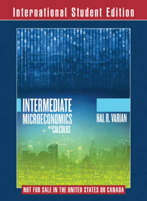 - ​​Christmas pet Christmas clothingIntermediate Microeconomics with Calculus