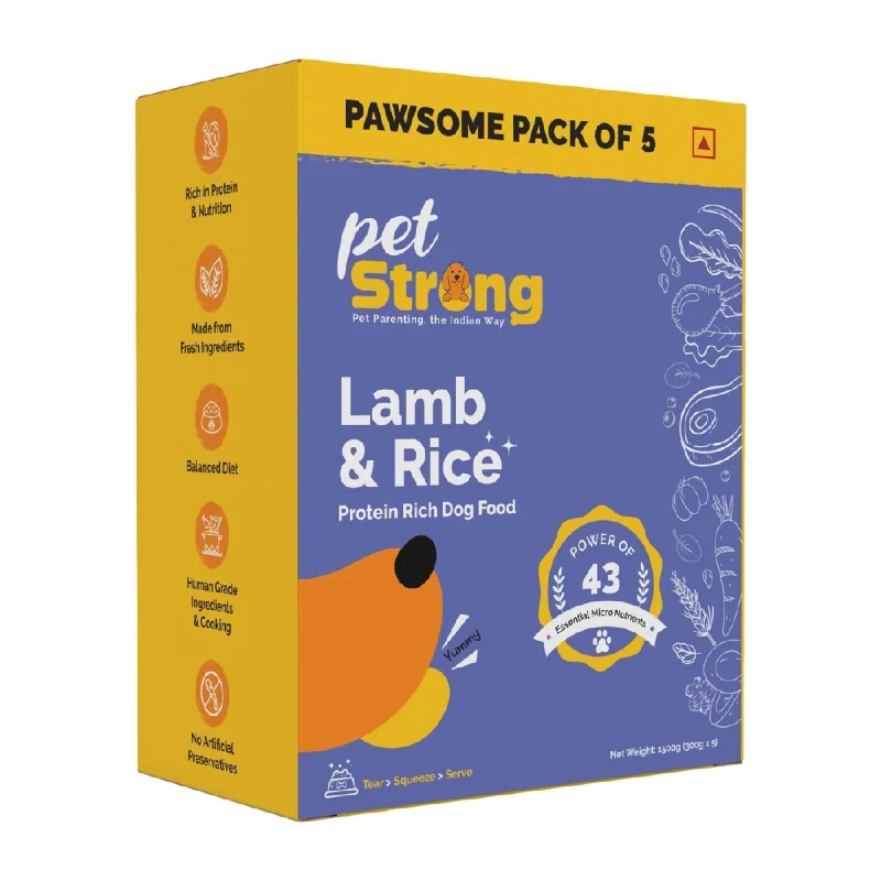 - Foldable and portable cat bagPetStrong Lamb and Rice Fresh Food for Dogs