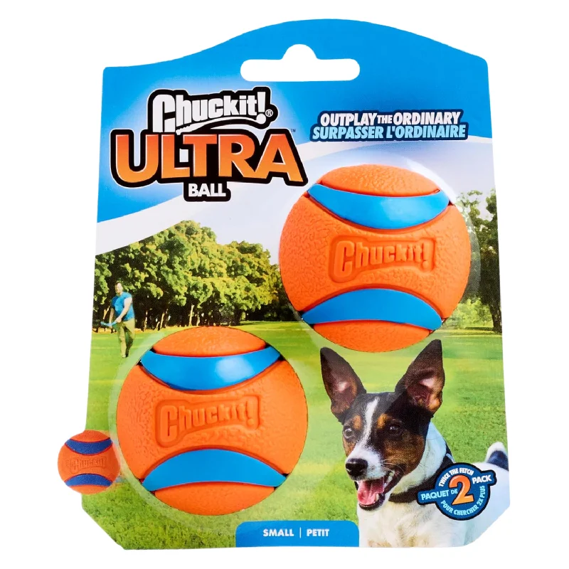Pet ProductsDog Toy - ULTRA BALL - Small, pack of 2