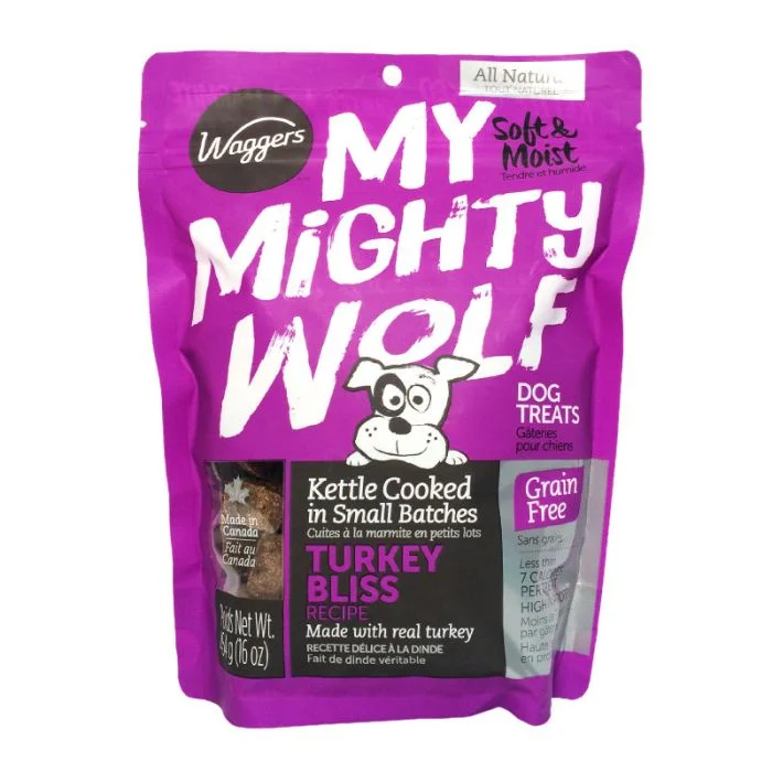 - Food for large dogsJays Soft & Chewys Waggers My Mighty Wolf Dog Treats - Turkey Bliss - Food for large dogsJays Soft & Chewys Waggers My Mighty Wolf Dog Treats - Turkey Bliss